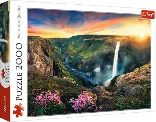 Cover: 5900511270914 | Haifoss Wasserfall (Puzzle) | Island | Spiel | In Spielebox | 27091