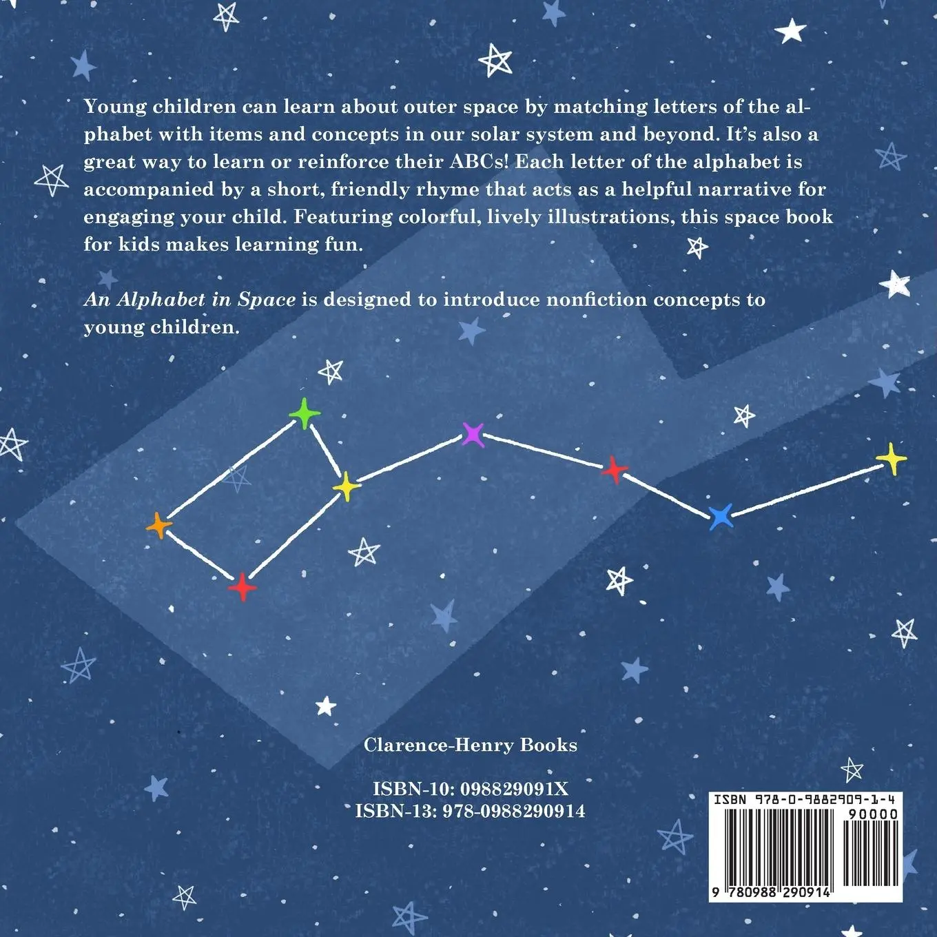 Rückseite: 9780988290914 | An Alphabet in Space | R. M. Smith | Taschenbuch | Englisch | 2023