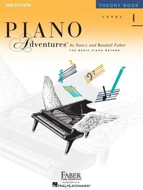 Cover: 9781616770914 | Piano Adventures - Theory Book - Level 4 | Nancy Faber | Taschenbuch