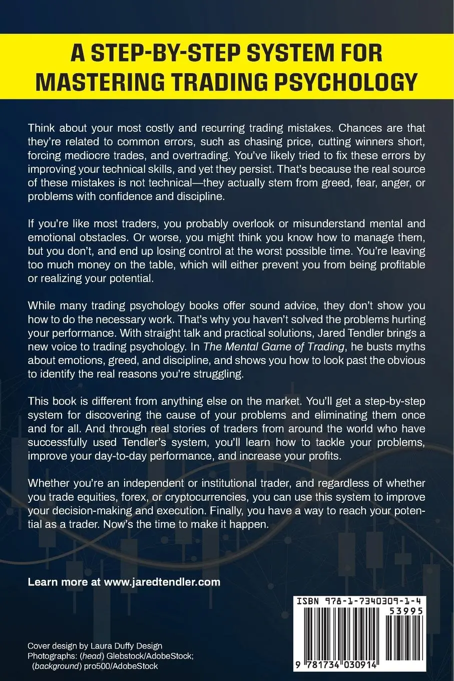 Rückseite: 9781734030914 | The Mental Game of Trading | Jared Tendler | Taschenbuch | Englisch