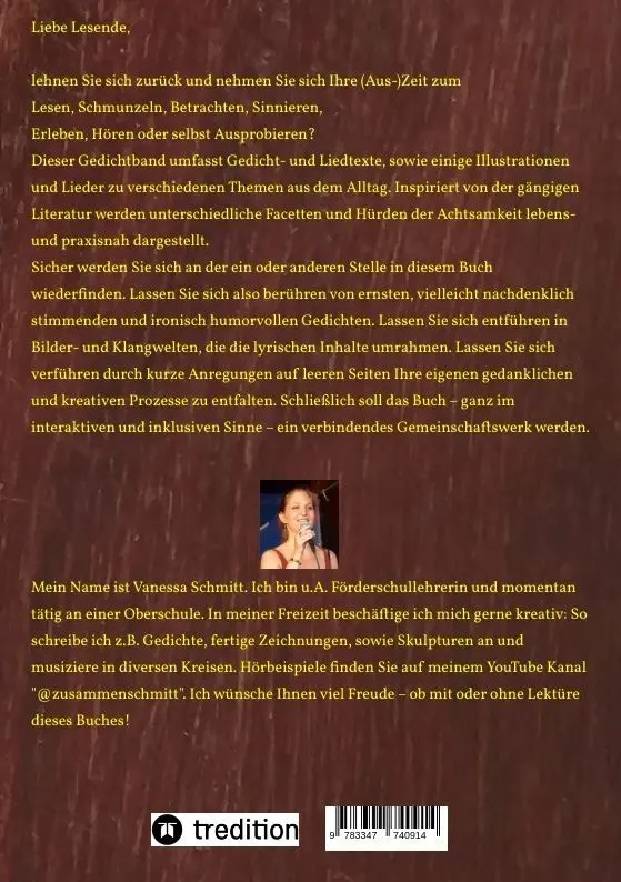 Bild: 9783347740914 | Unser Auf und Ab der Achtsamkeit - 60 Gedichte und 30...