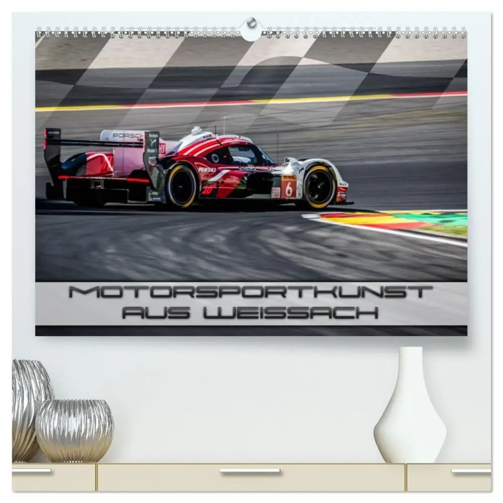 Cover: 9783516720914 | Motorsportkunst aus Weissach (hochwertiger Premium Wandkalender...