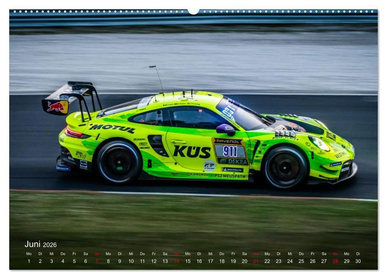 Bild: 9783516720914 | Motorsportkunst aus Weissach (hochwertiger Premium Wandkalender...