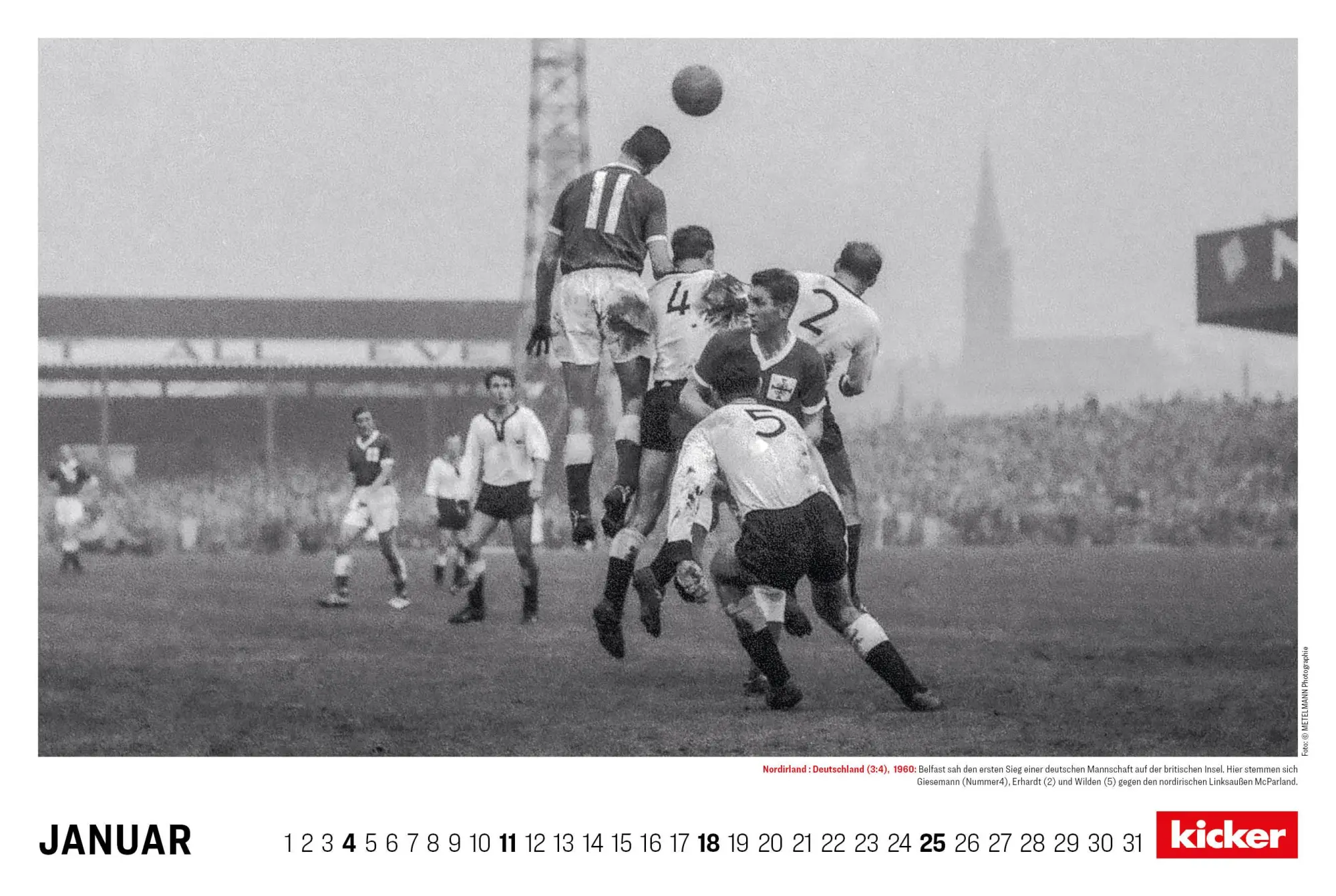 Bild: 9783667130914 | Legenden in schwarzweiß 2026 | Die deutsche Fußball-Nationalmannschaft