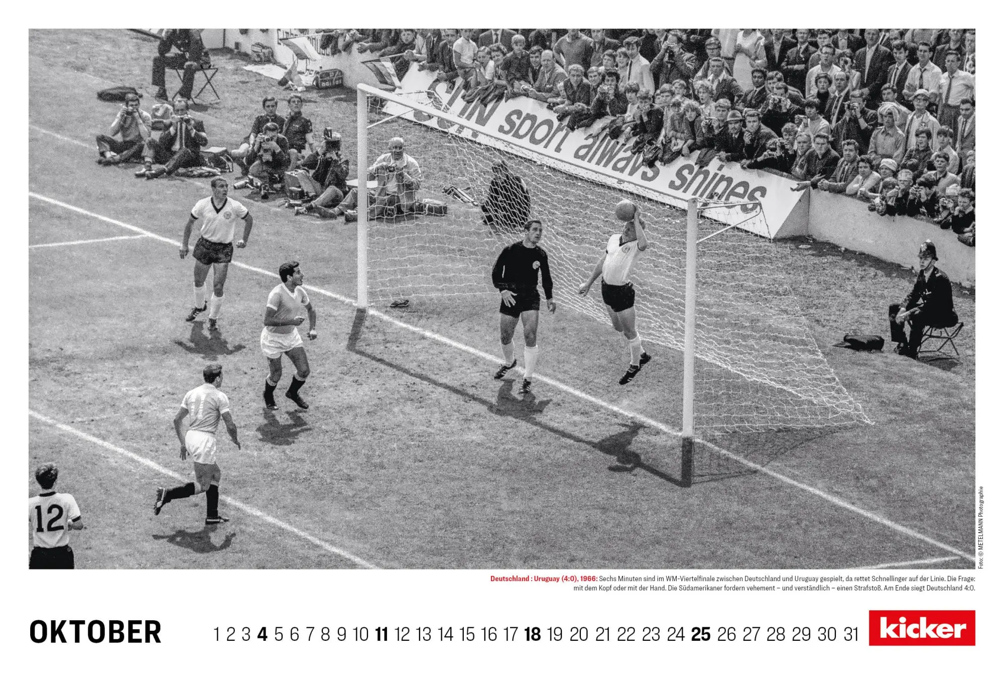 Bild: 9783667130914 | Legenden in schwarzweiß 2026 | Die deutsche Fußball-Nationalmannschaft