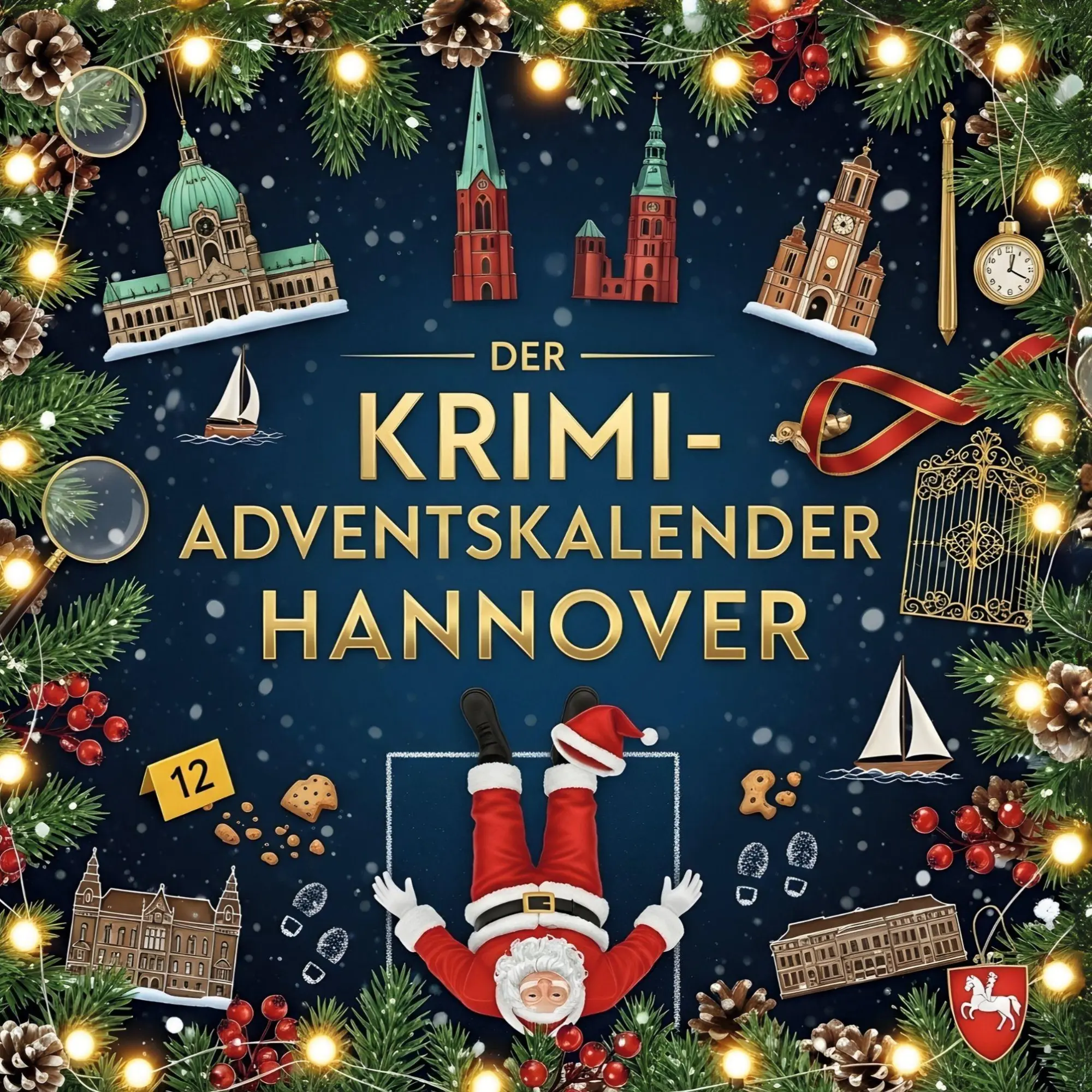 Cover: 9783695300914 | Der Krimi-Adventskalender Hannover | Mordsverdächtig in 24 Akten