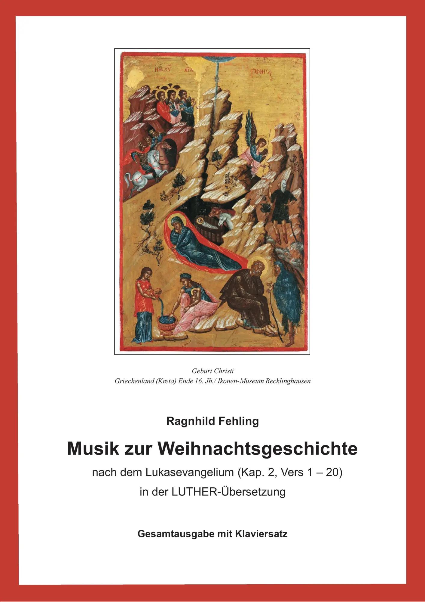 Cover: 9783844890914 | Musik zur Weihnachtsgeschichte nach dem Lukasevangelium (Kap.2,1-20)