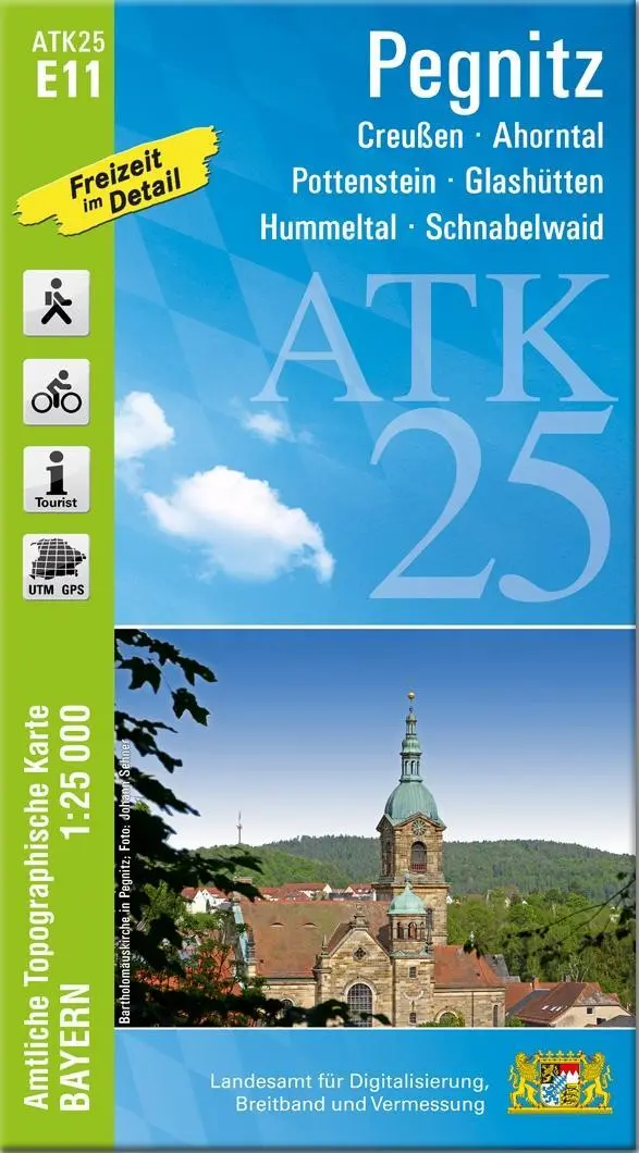 Cover: 9783987760914 | ATK25-E11 Pegnitz (Amtliche Topographische Karte 1:25000) | Deutsch