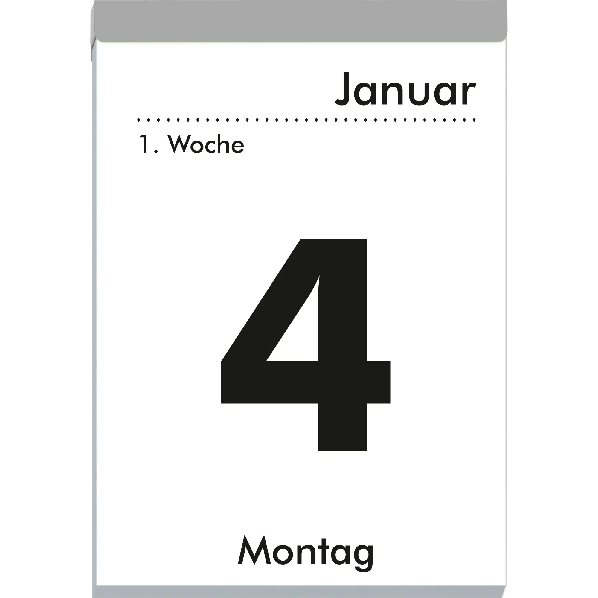 Bild: 4069095011014 | Tagesabreißkalender XXL 2027 | Neumann Verlage GmbH &amp; Co. KG | 367 S.