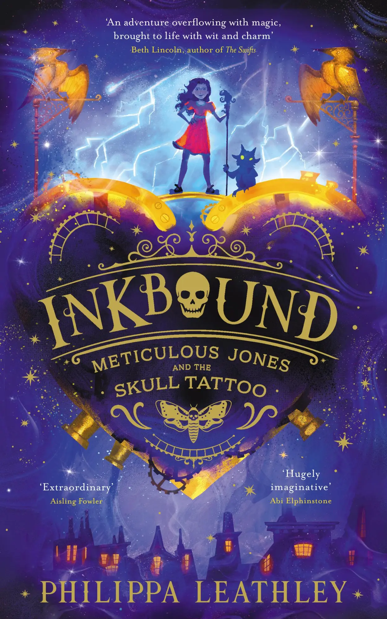 Cover: 9780008661014 | Inkbound | Meticulous Jones and the Skull Tattoo | Philippa Leathley