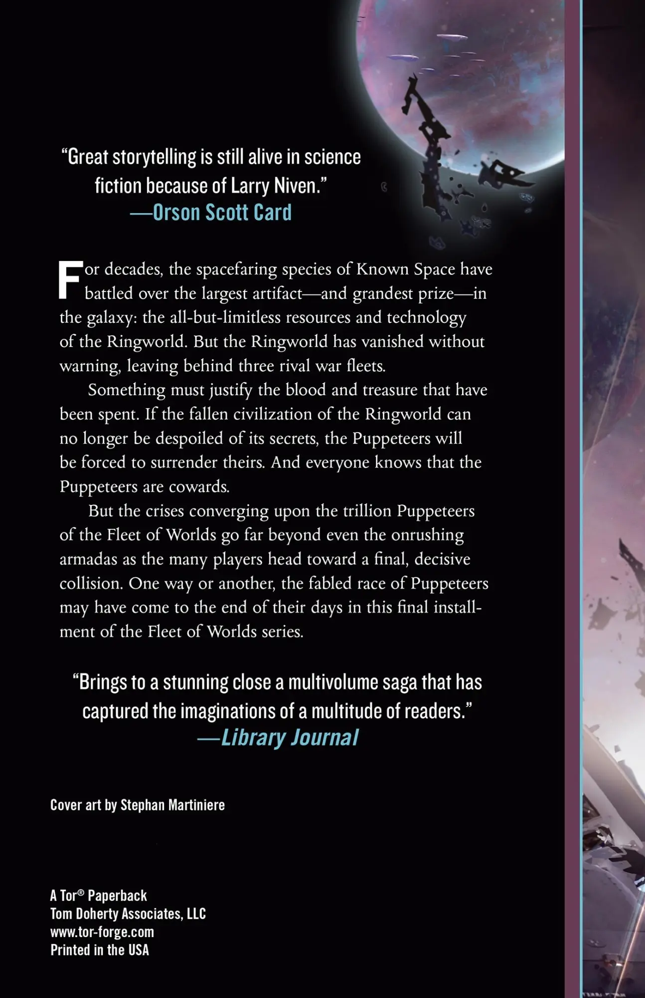 Rückseite: 9780765331014 | FATE OF WORLDS | Larry Niven | Taschenbuch | Englisch | 2014