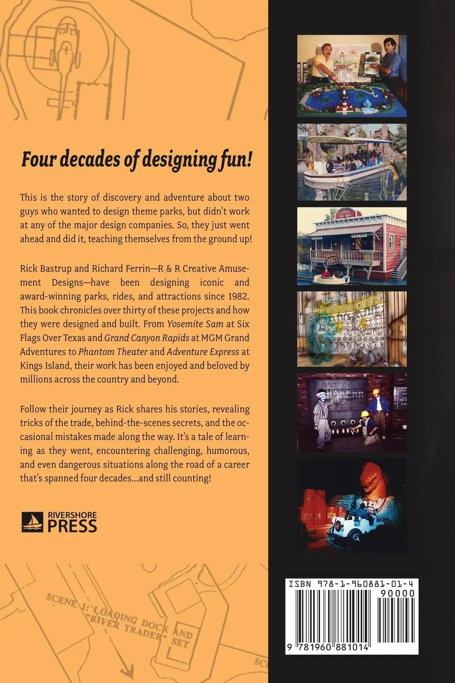 Rückseite: 9781960881014 | Adventures of a Theme Park Designer | Rick Bastrup | Taschenbuch