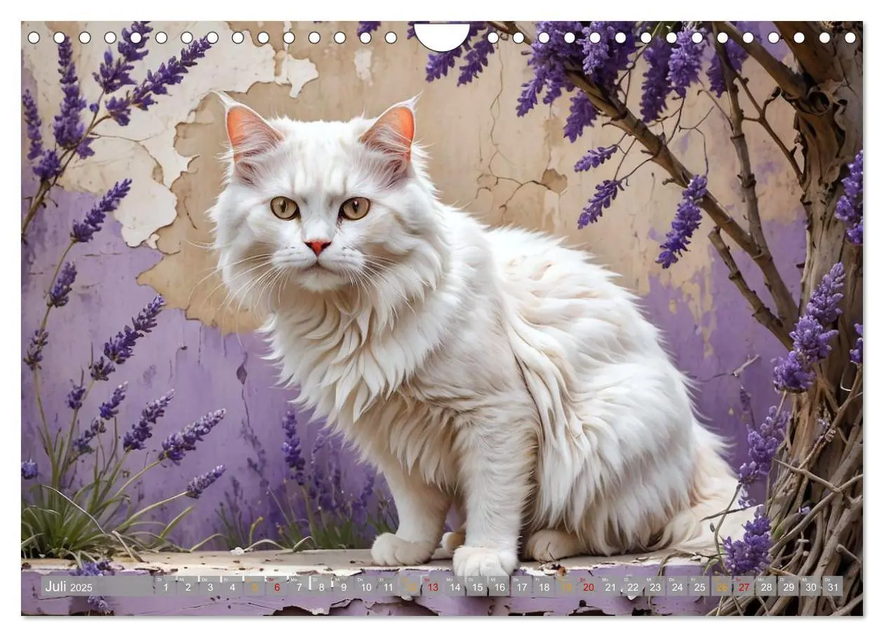 Bild: 9783457071014 | Hier kommt Mietzi (Wandkalender 2025 DIN A4 quer), CALVENDO...
