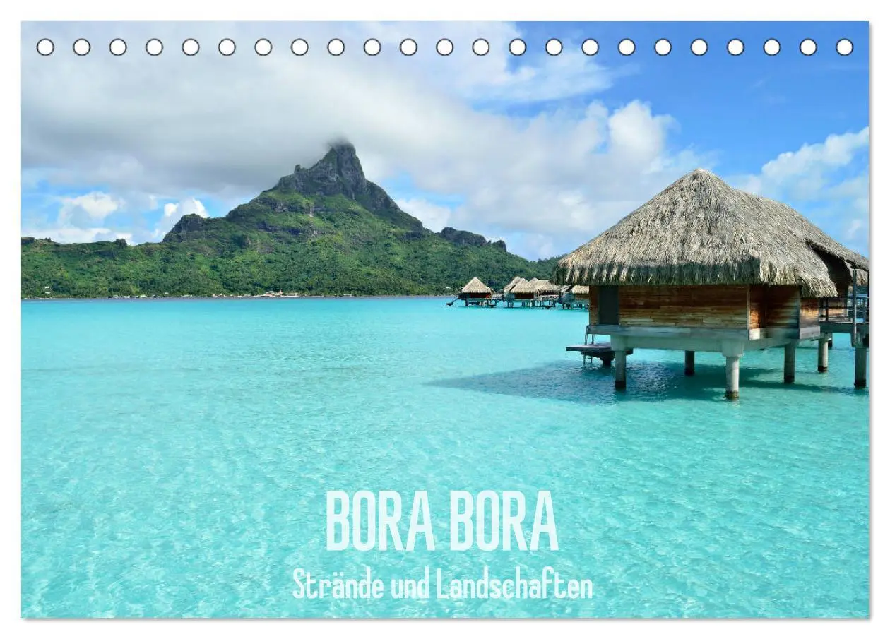 Cover: 9783457691014 | Bora Bora - Strände und Landschaften (Tischkalender 2026 DIN A5...