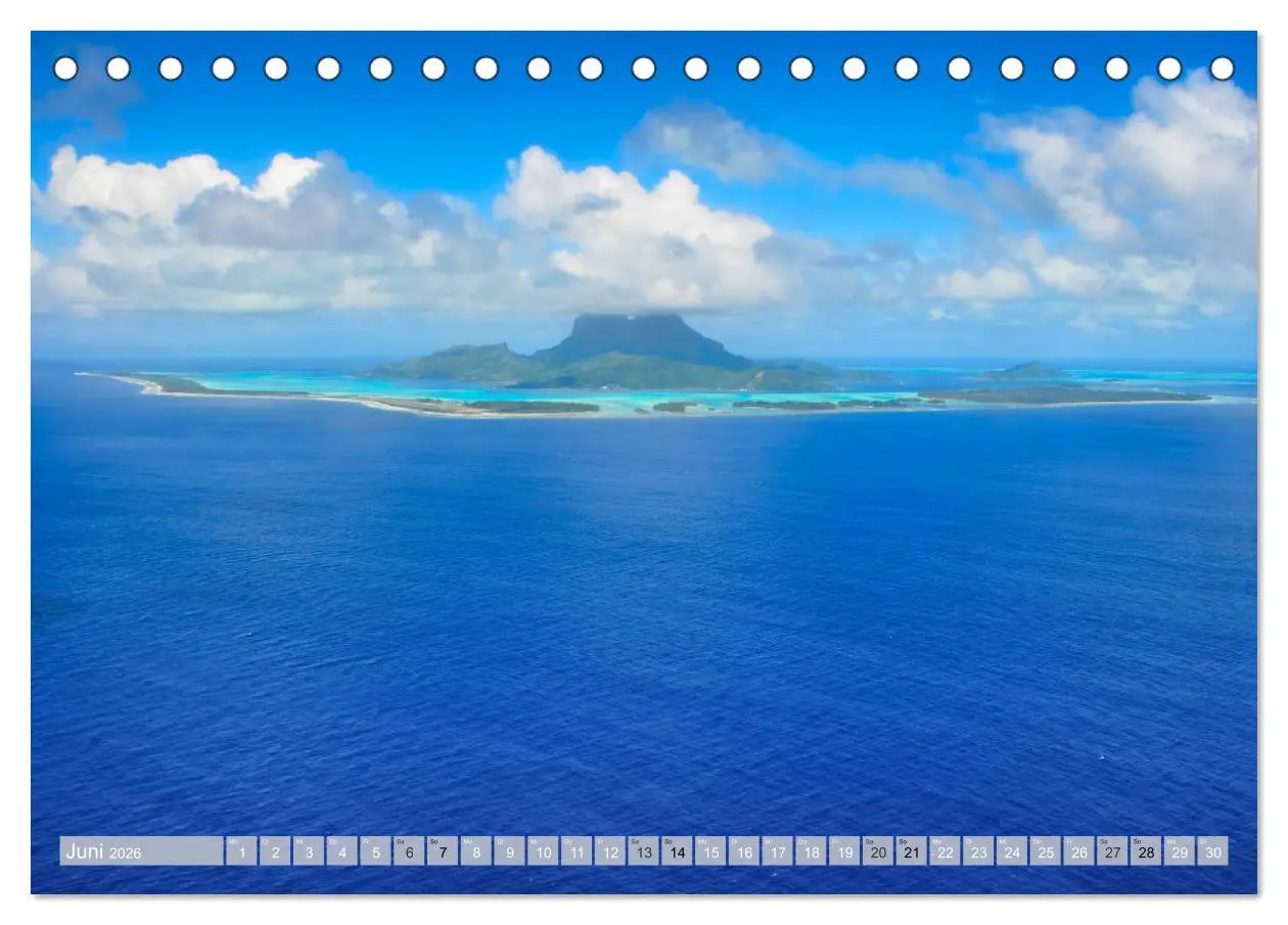 Bild: 9783457691014 | Bora Bora - Strände und Landschaften (Tischkalender 2026 DIN A5...