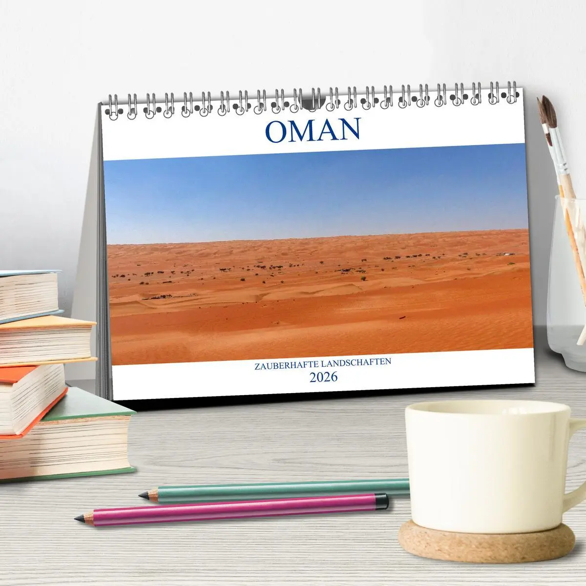 Bild: 9783457761014 | Oman - Zauberhafte Landschaften (Tischkalender 2026 DIN A5 quer),...