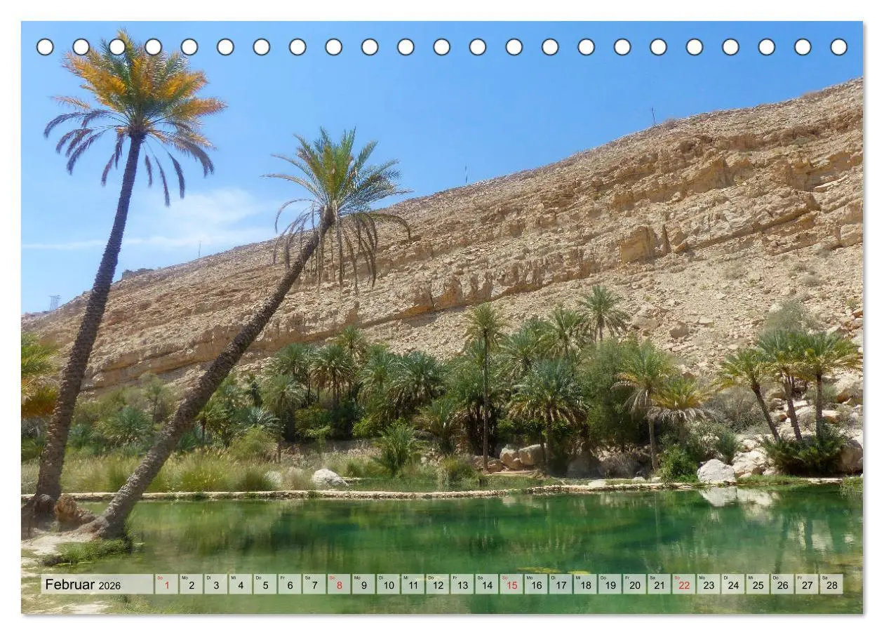 Bild: 9783457761014 | Oman - Zauberhafte Landschaften (Tischkalender 2026 DIN A5 quer),...