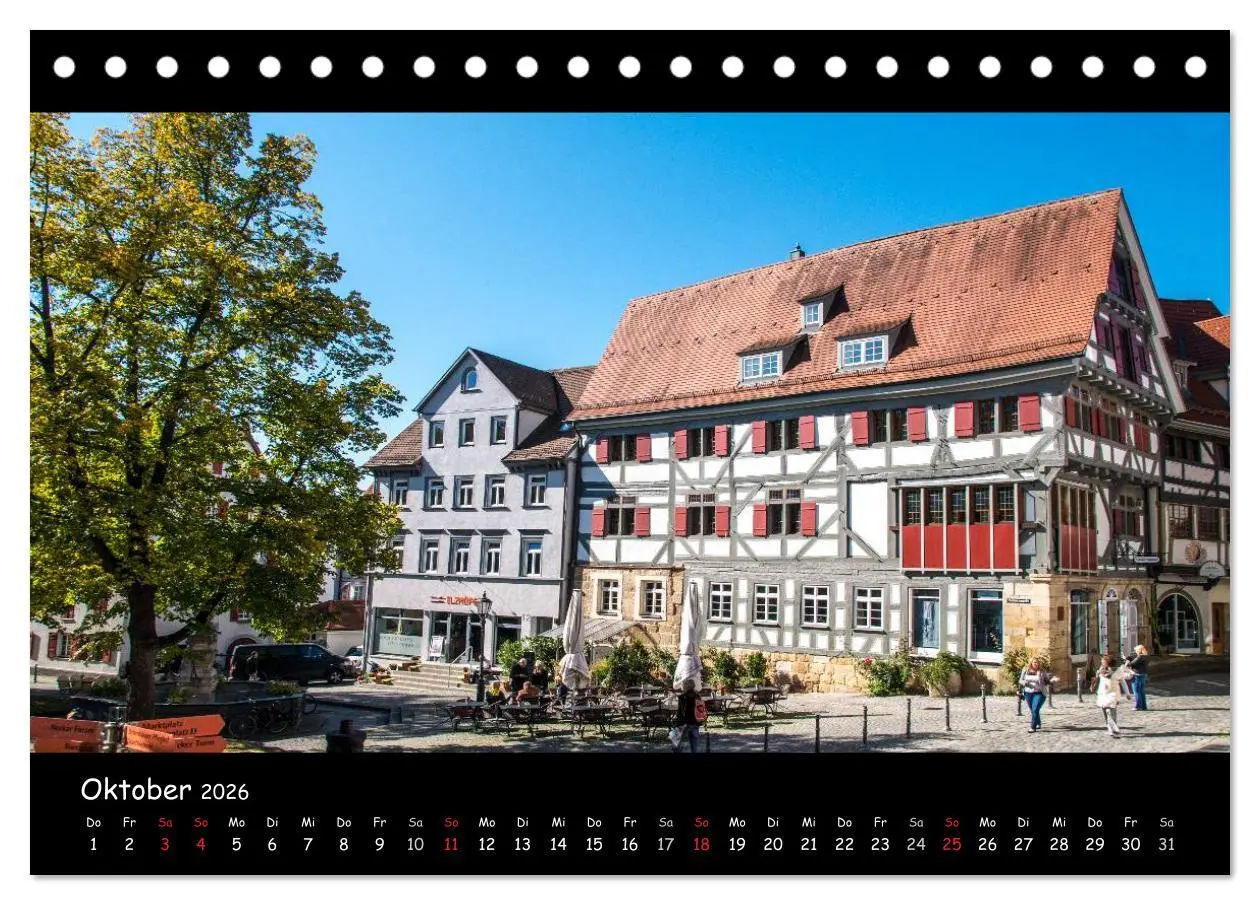 Bild: 9783516161014 | Esslingen am Neckar - Vom Mittelalter in die Moderne (Tischkalender...