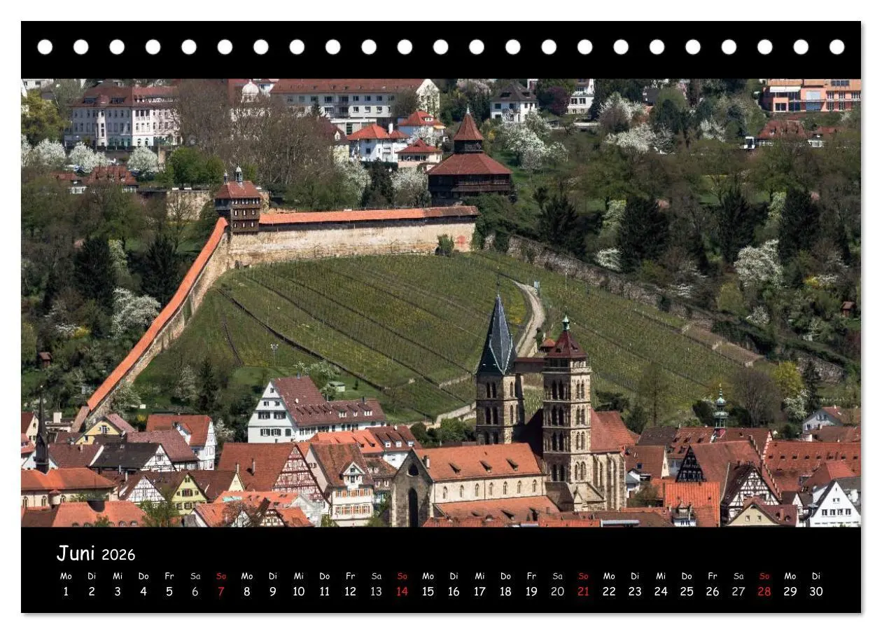Bild: 9783516161014 | Esslingen am Neckar - Vom Mittelalter in die Moderne (Tischkalender...