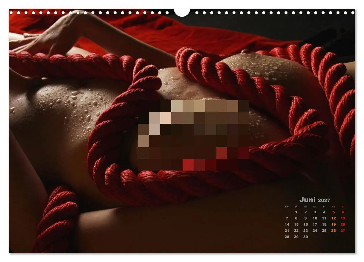 Bild: 9783516781014 | Glanzperlen - Wassertropfen auf nackter Haut (Wandkalender 2027 DIN...