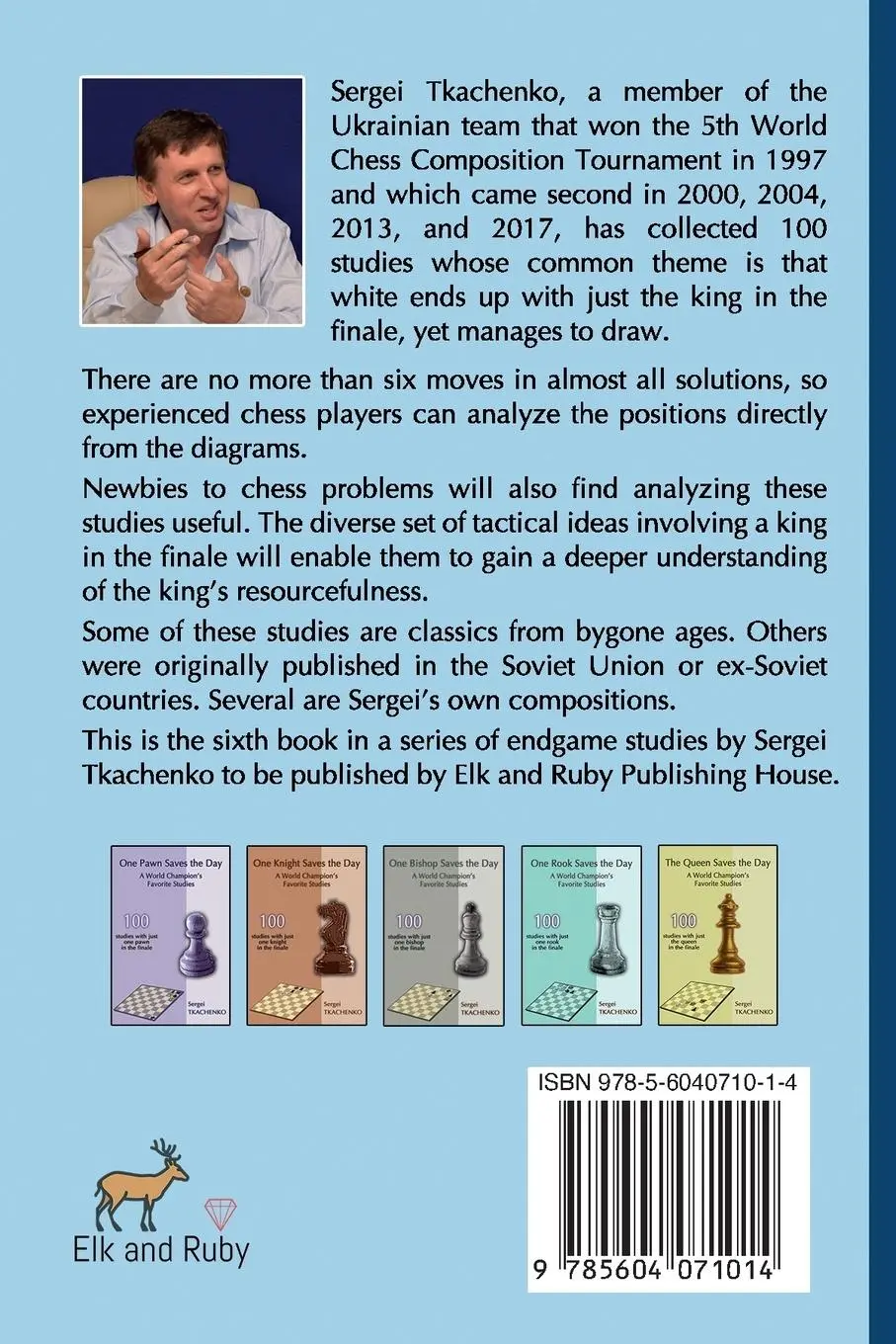 Rückseite: 9785604071014 | The King Saves the Day | A World Champion's Favorite Studies | Buch