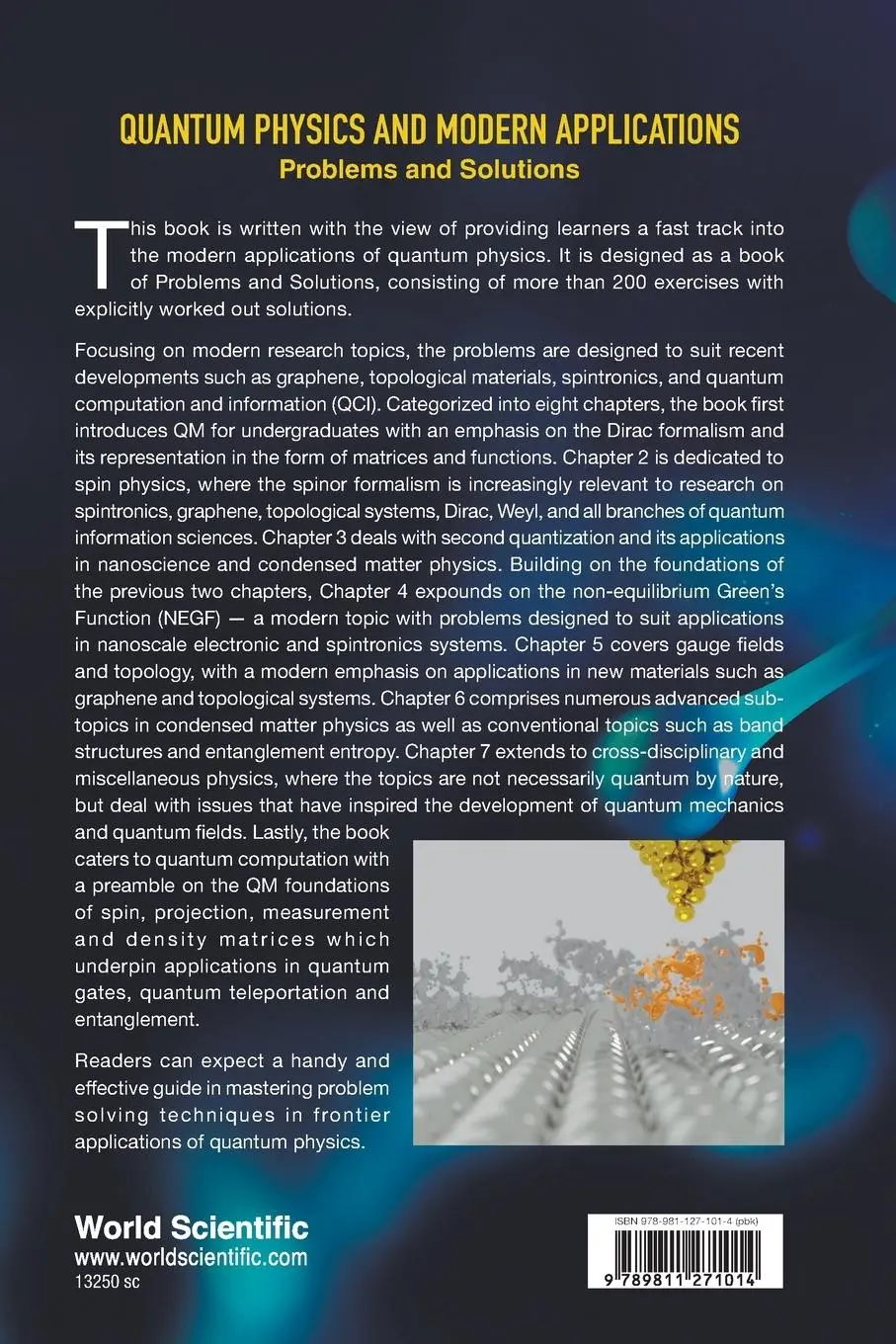 Rückseite: 9789811271014 | QUANTUM PHYSICS AND MODERN APPLICATIONS (PROB &amp; SOL) | Tan | Buch