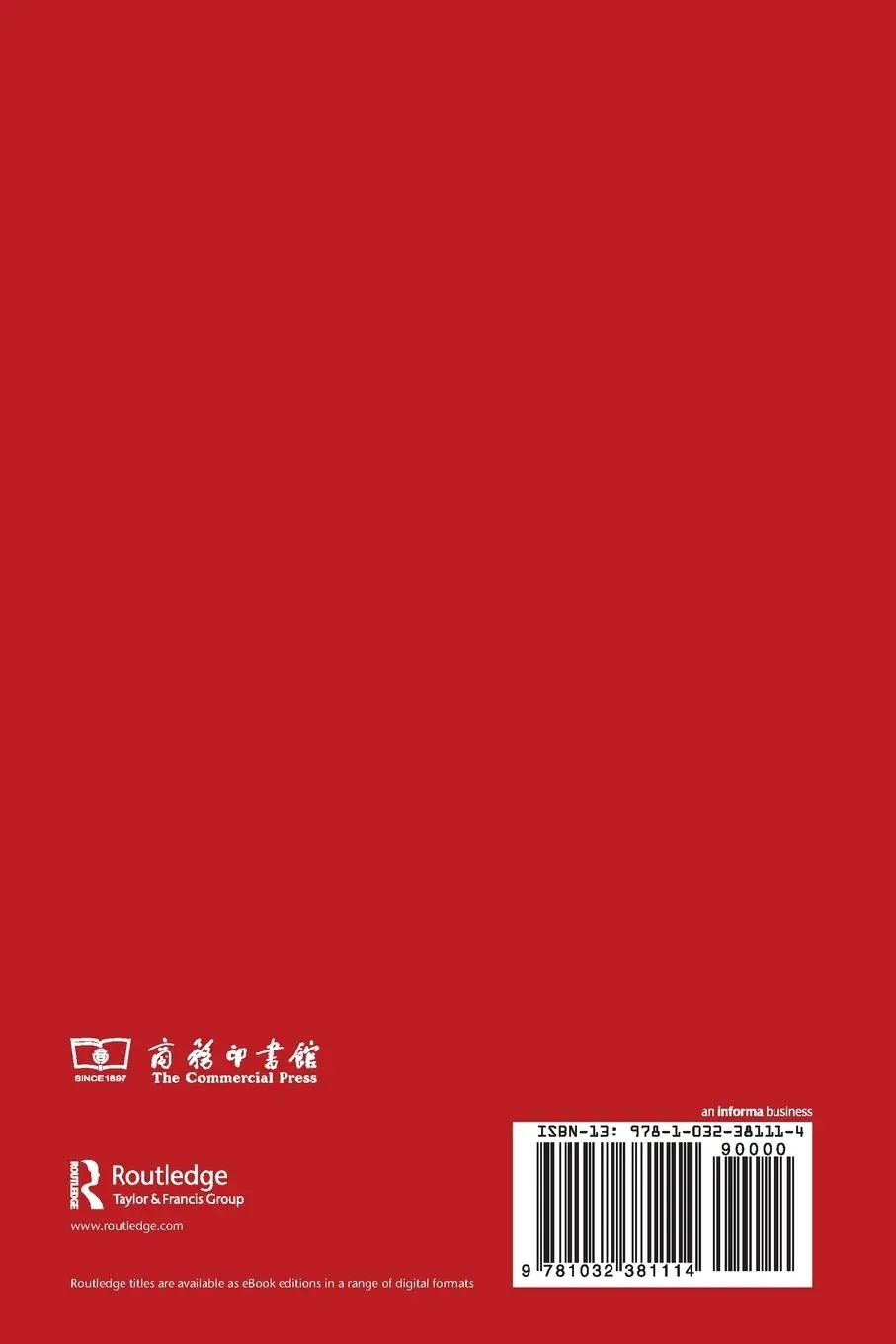Rückseite: 9781032381114 | A Brief History of the Chinese Language II | Xi Xiang | Taschenbuch