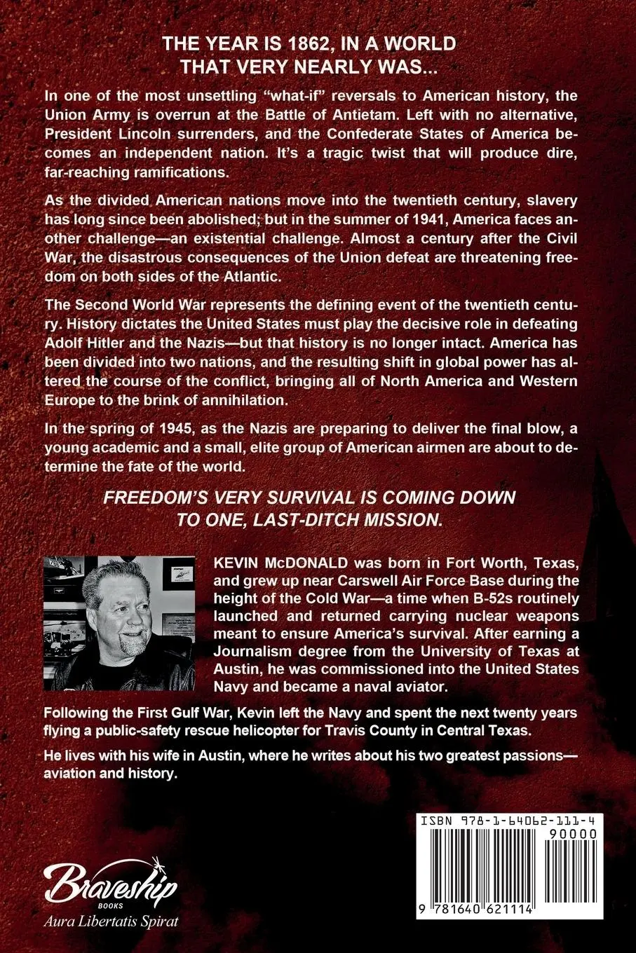 Rückseite: 9781640621114 | A Nation Interrupted | An Alternate History Novel | Kevin Mcdonald