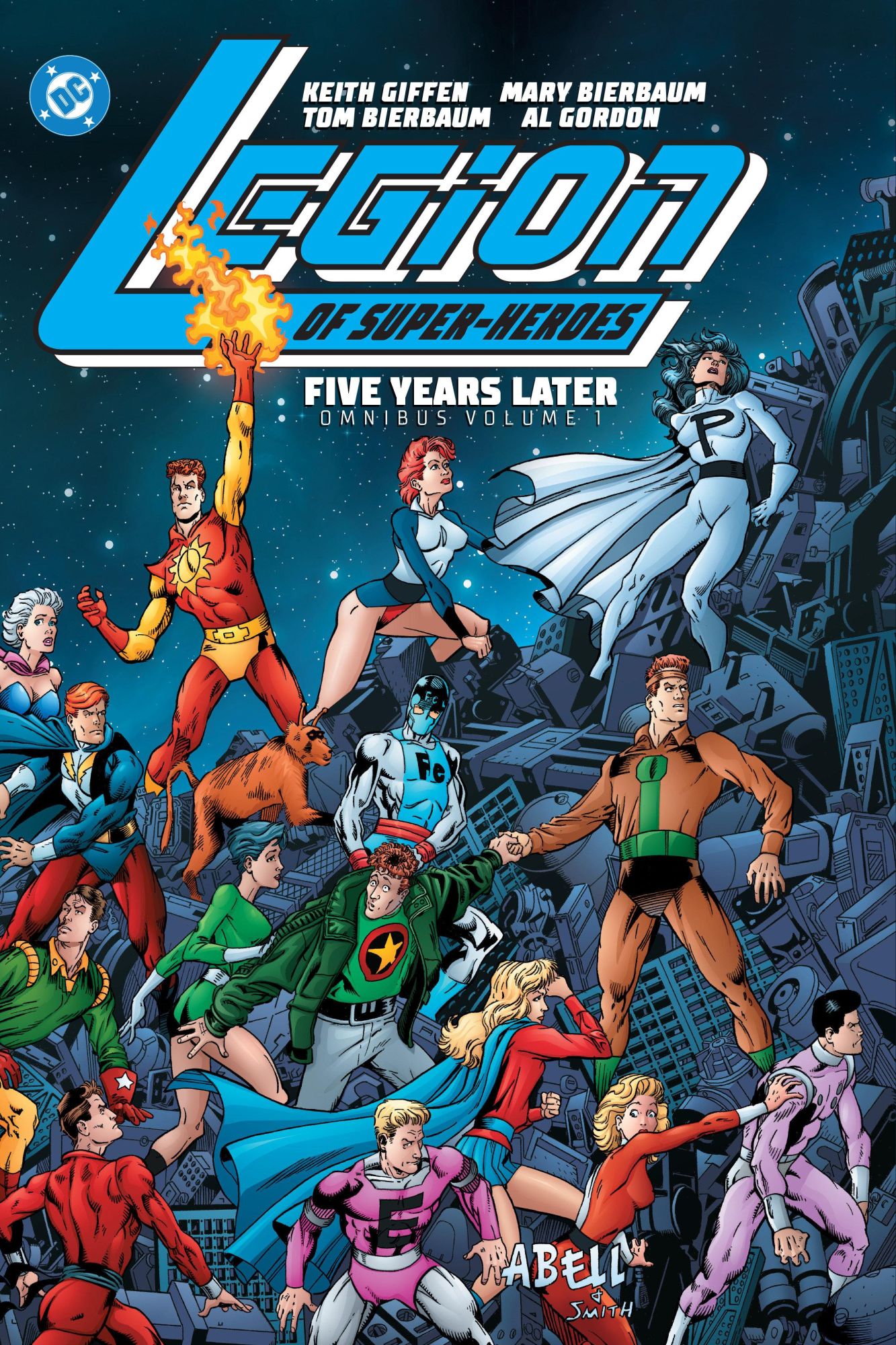 Cover: 9781799501114 | Legion of Super-Heroes: Five Years Later Omnibus Vol. 1 (2025 Edition)