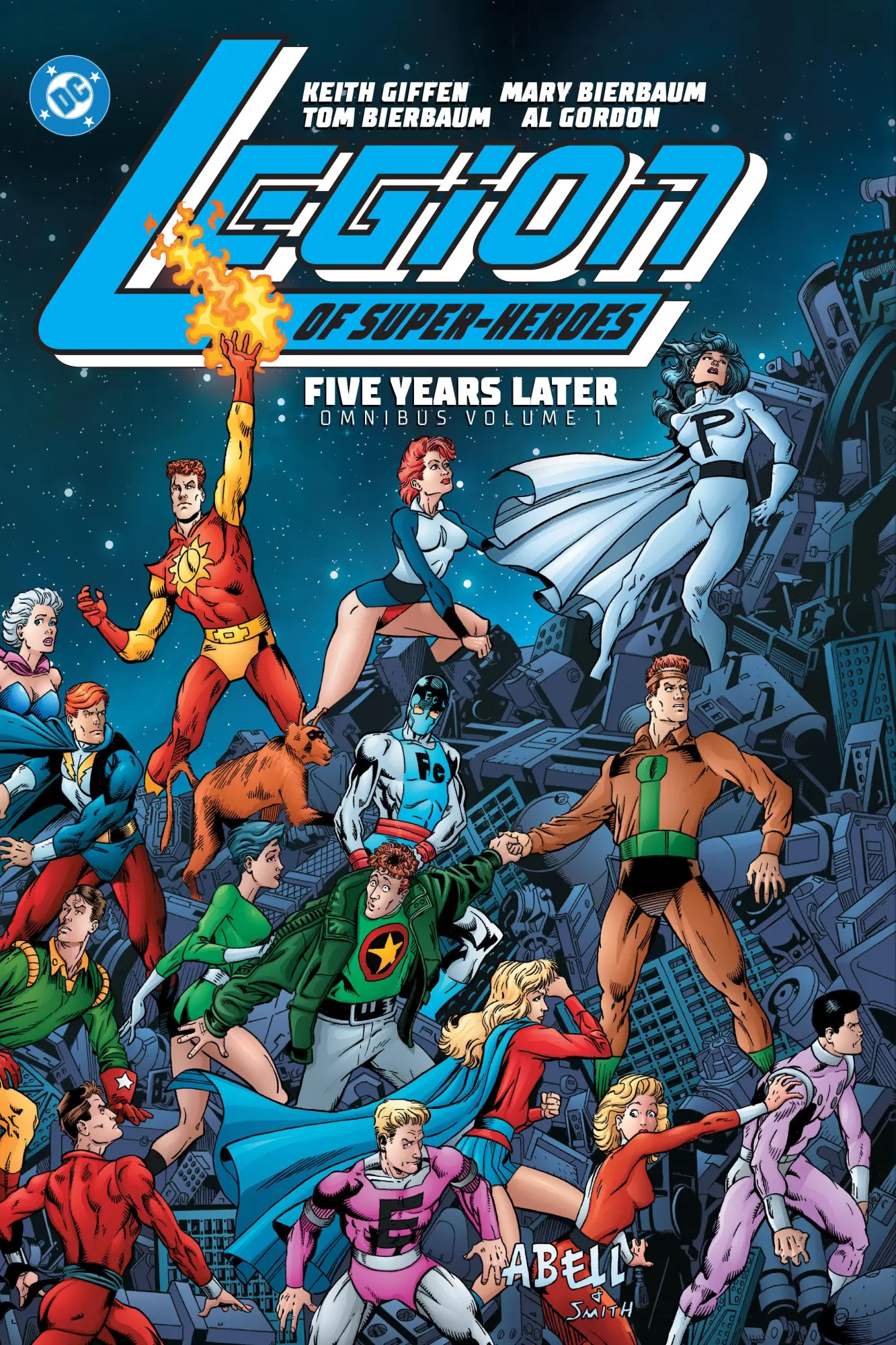 Cover: 9781799501114 | Legion of Super-Heroes: Five Years Later Omnibus Vol. 1 (2025 Edition)