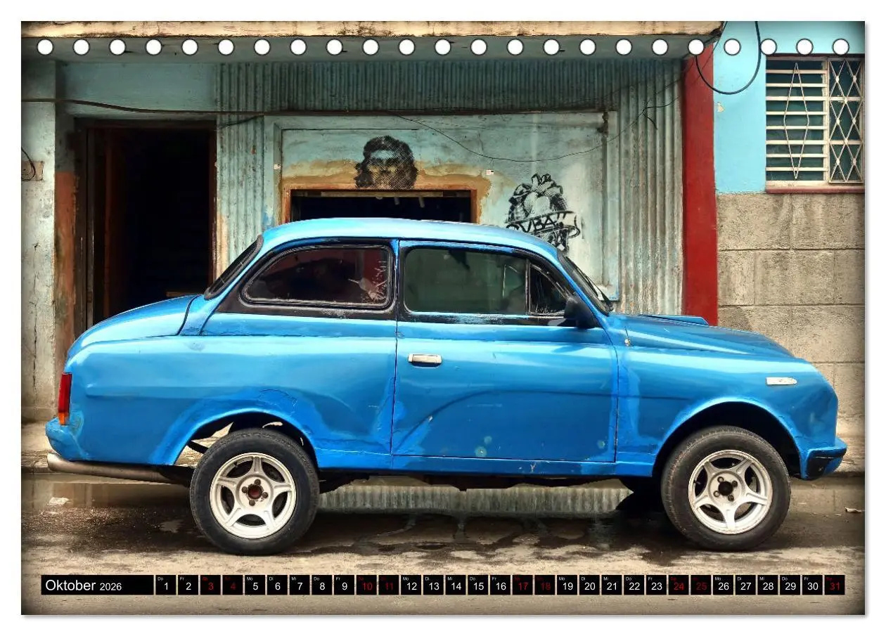 Bild: 9783457371114 | SKODA HITS - Oldtimer der CSSR in Kuba (Tischkalender 2026 DIN A5...
