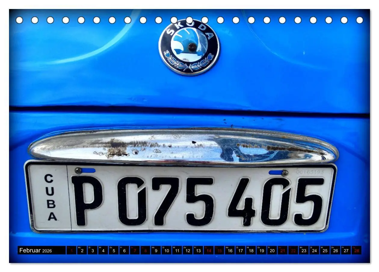 Bild: 9783457371114 | SKODA HITS - Oldtimer der CSSR in Kuba (Tischkalender 2026 DIN A5...