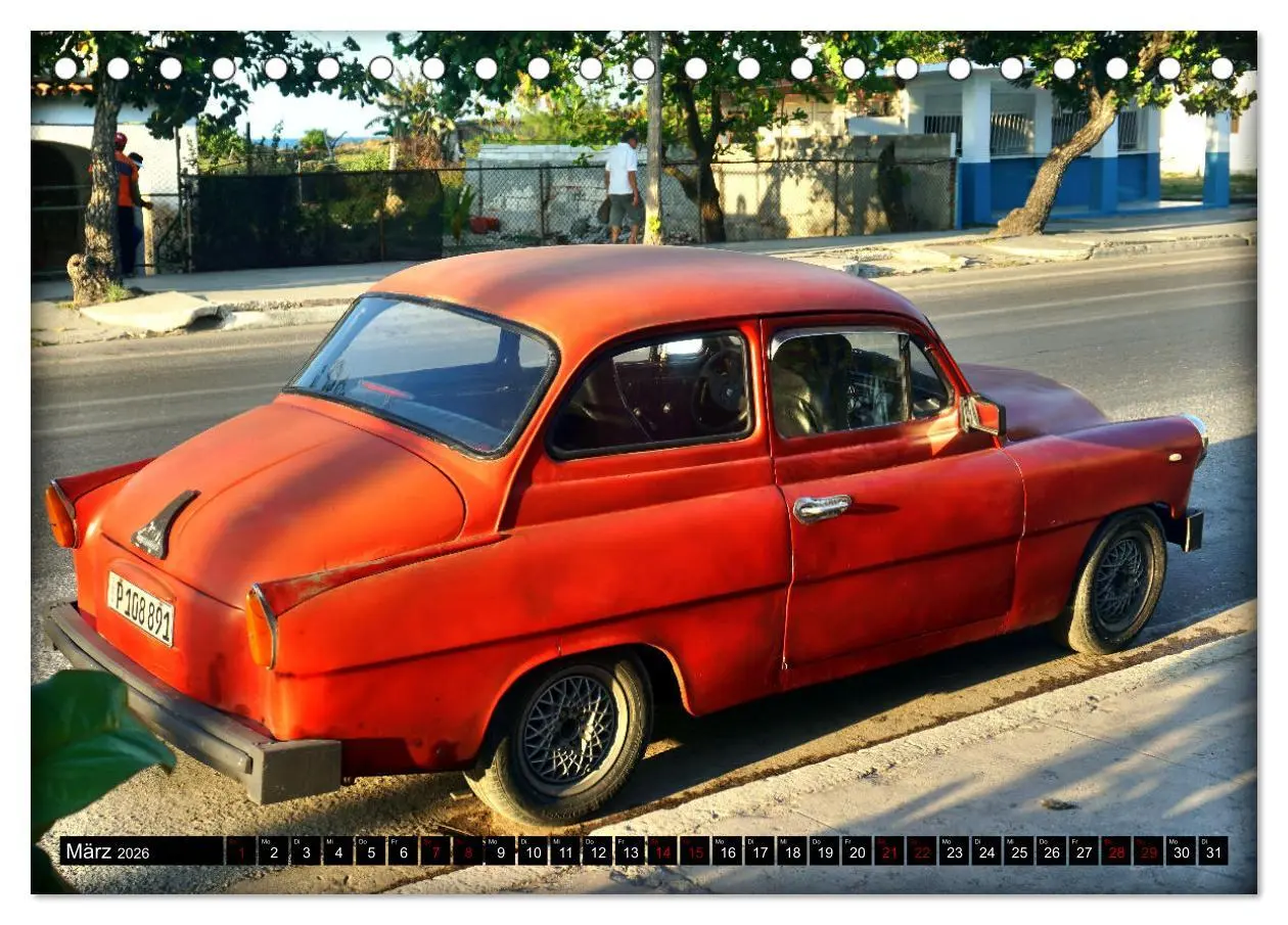 Bild: 9783457371114 | SKODA HITS - Oldtimer der CSSR in Kuba (Tischkalender 2026 DIN A5...