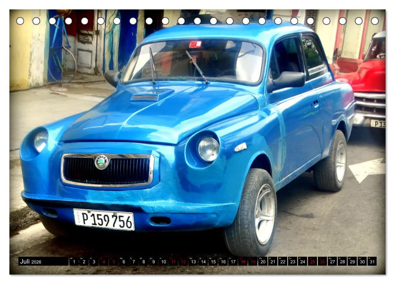 Bild: 9783457371114 | SKODA HITS - Oldtimer der CSSR in Kuba (Tischkalender 2026 DIN A5...