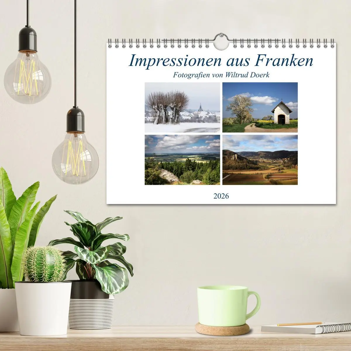 Bild: 9783457991114 | Impressionen aus Franken (Wandkalender 2026 DIN A4 quer), CALVENDO...