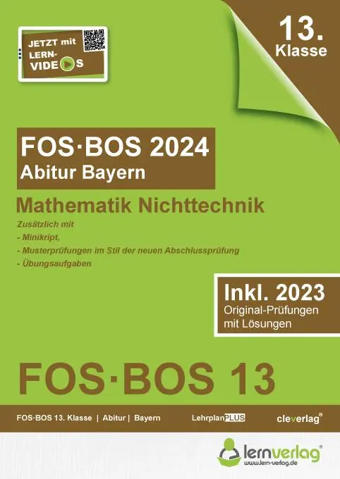 Cover: 9783743001114 | Abiturprüfung FOS/BOS Bayern 2024 Mathematik Nichttechnik 13. Klasse