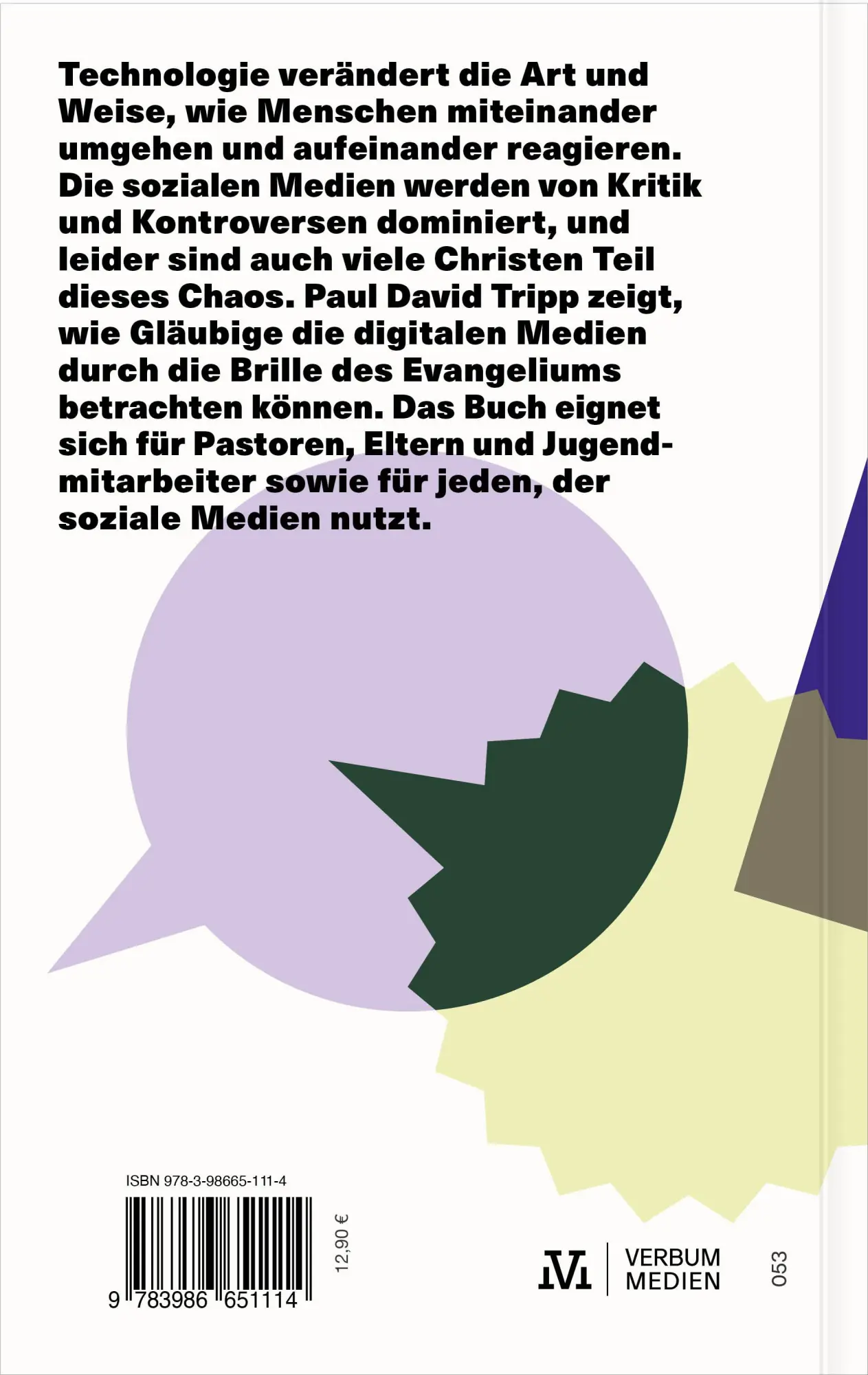 Rückseite: 9783986651114 | Reaktivität überwinden | Paul David Tripp | Taschenbuch | 209 S.