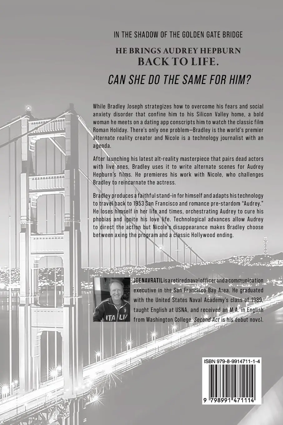 Rückseite: 9798991471114 | Second Act | A Novel of Hollywood and Silicon Valley | Joe Navratil