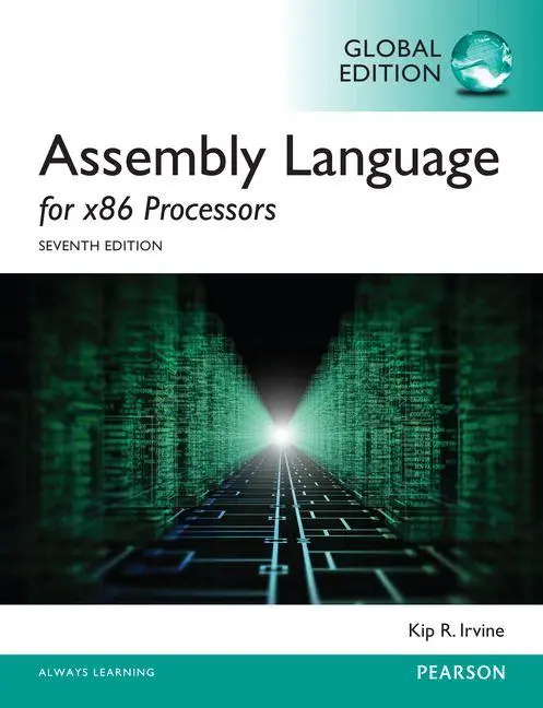 Cover: 9781292061214 | Assembly Language for x86 Processors, Global Edition | Irvine (u. a.)