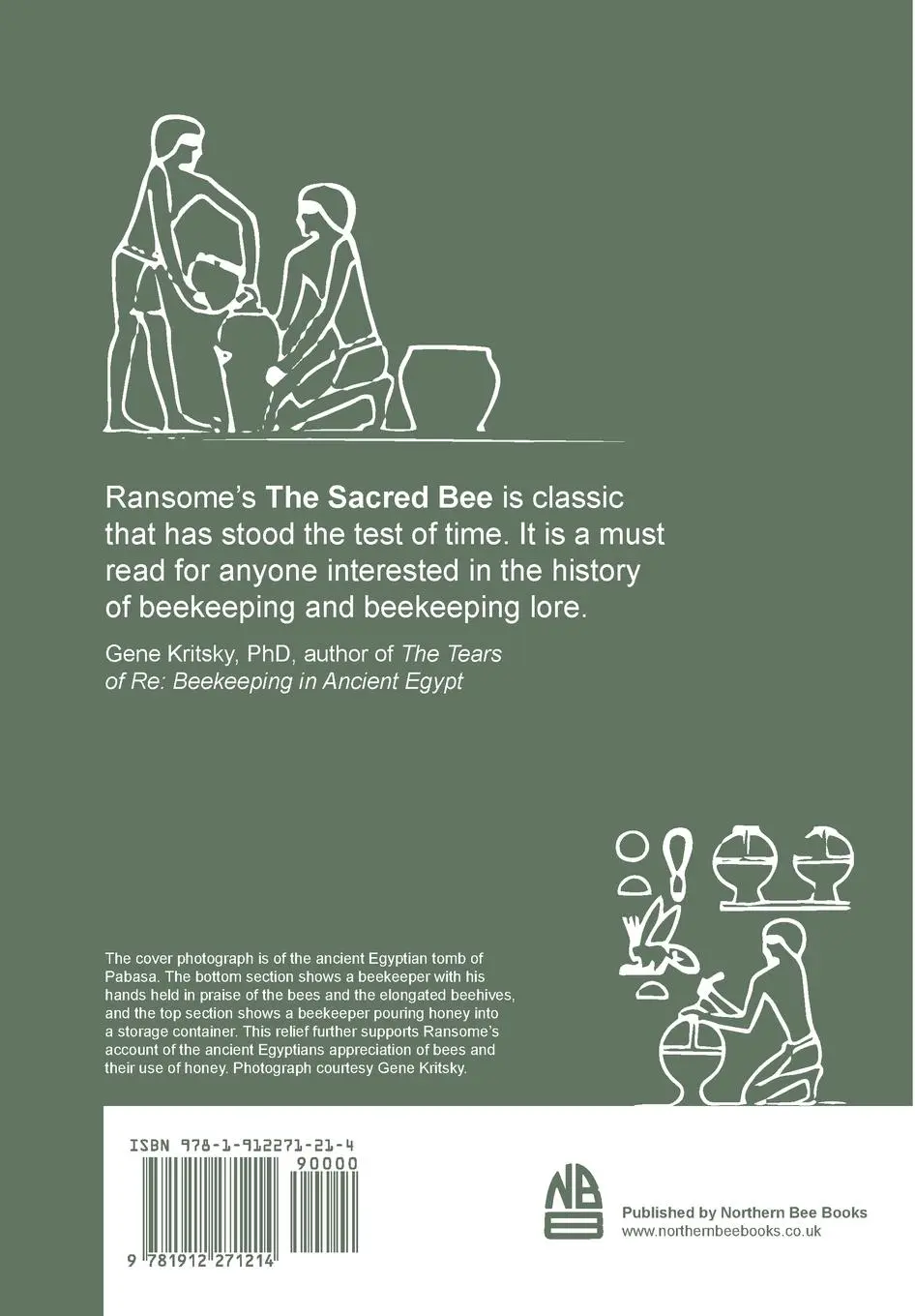 Rückseite: 9781912271214 | The Sacred Bee | In Ancient Times and Folklore | Hilda M Ransome
