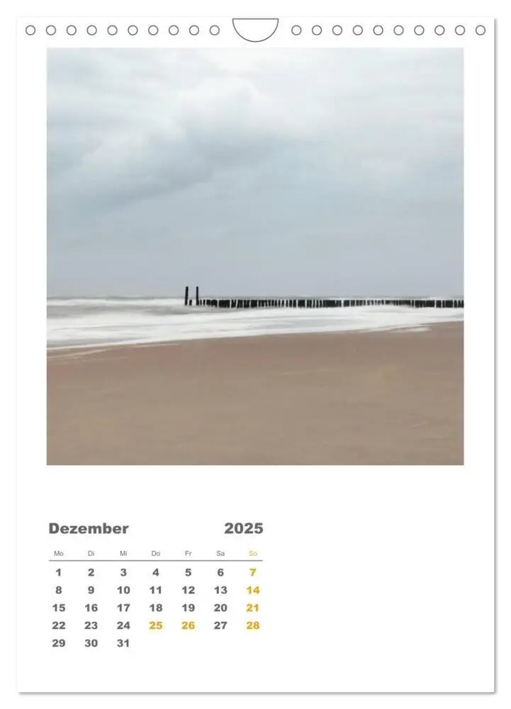 Bild: 9783457051214 | Hollands Strandparadies Zeeland (Wandkalender 2025 DIN A4 hoch),...