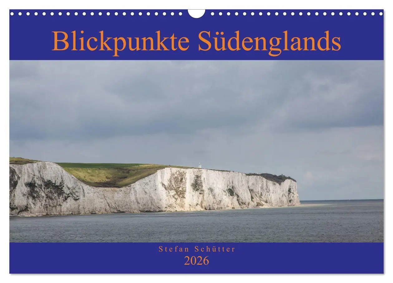 Cover: 9783457811214 | Blickpunkte Südenglands (Wandkalender 2026 DIN A3 quer), CALVENDO...