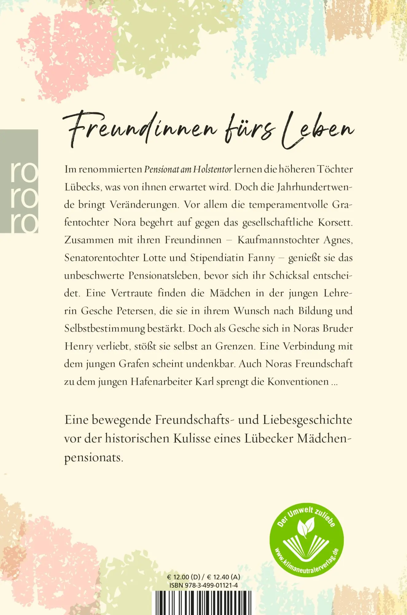 Rückseite: 9783499011214 | Das Pensionat am Holstentor: Frühlingstöchter | Anna Perbandt | Buch