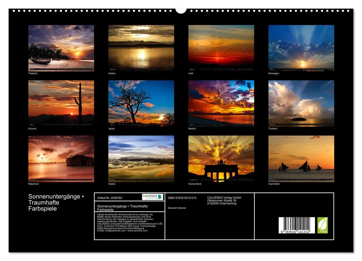 Bild: 9783516141214 | Sonnenuntergänge ¿ Traumhafte Farbspiele (hochwertiger Premium...