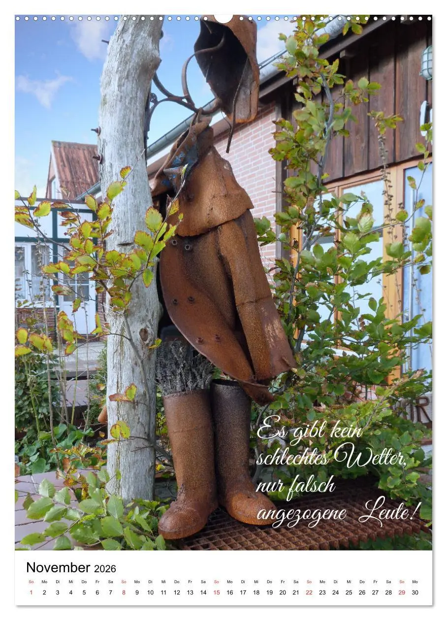 Bild: 9783516381214 | Facettenreiches Borkum (Wandkalender 2026 DIN A2 hoch), CALVENDO...