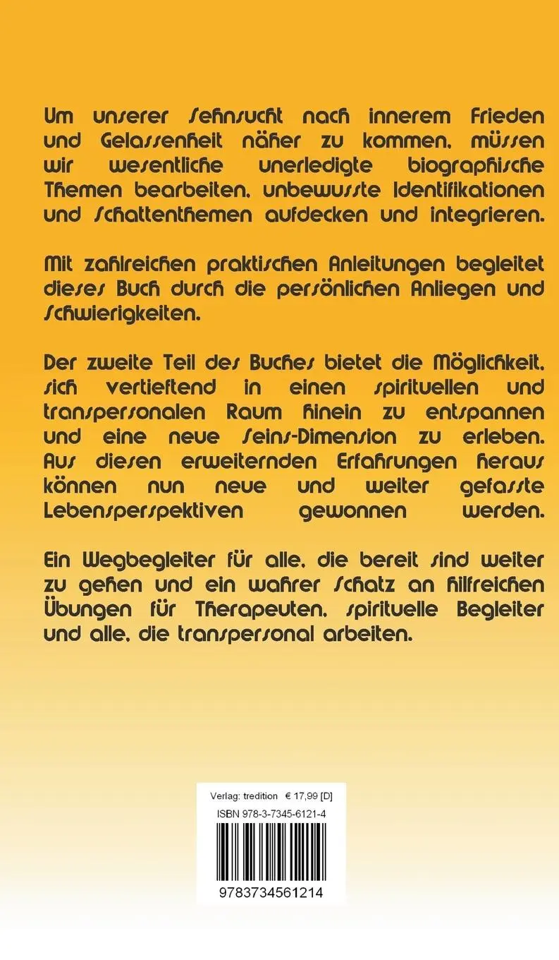 Rückseite: 9783734561214 | Weite wagen | Ein Wegbegleiter zur Selbsterfahrung | Petra Heinrich