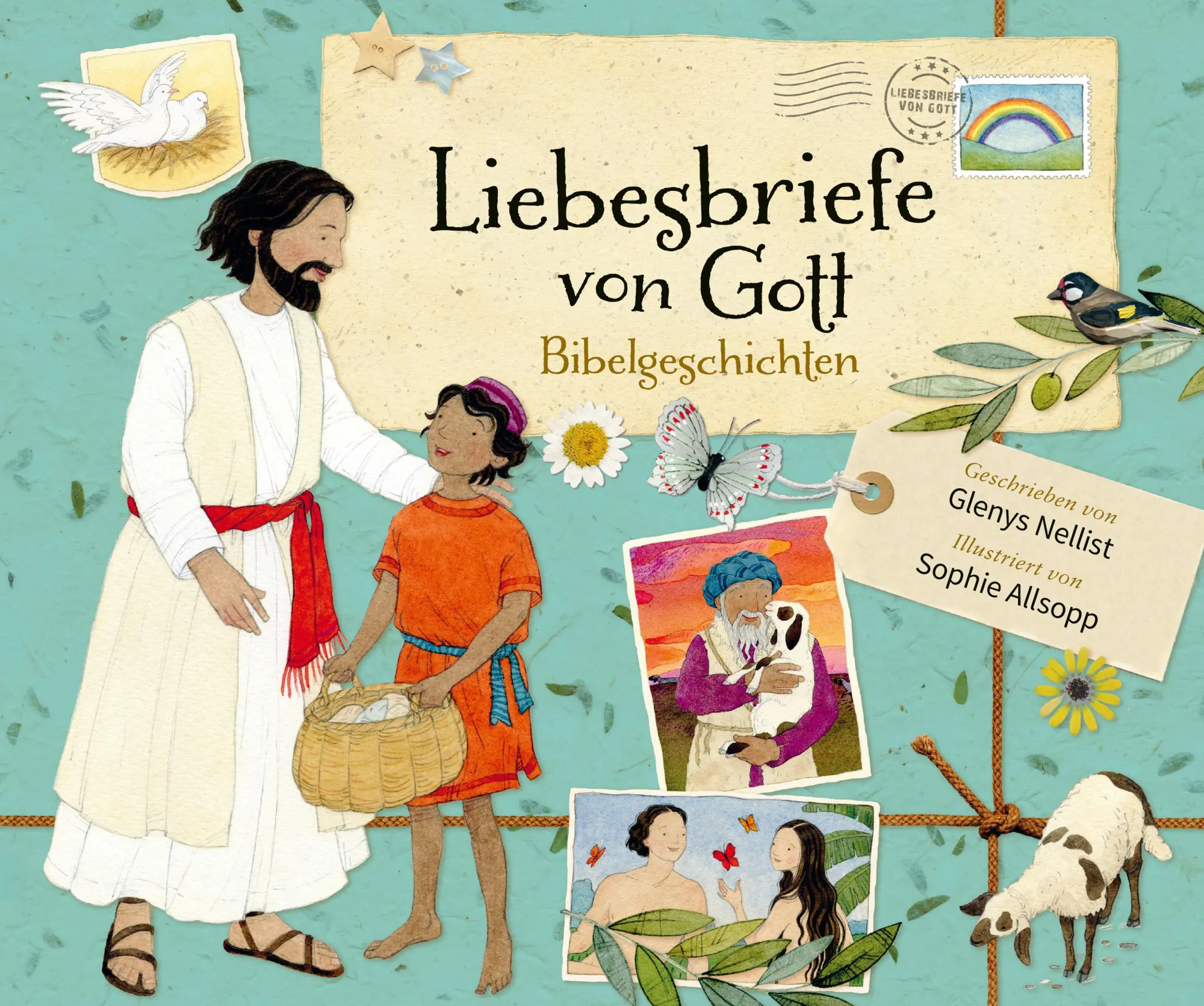 Cover: 9783986951214 | Liebesbriefe von Gott - Bibelgeschichten | Glenys Nellist | Buch