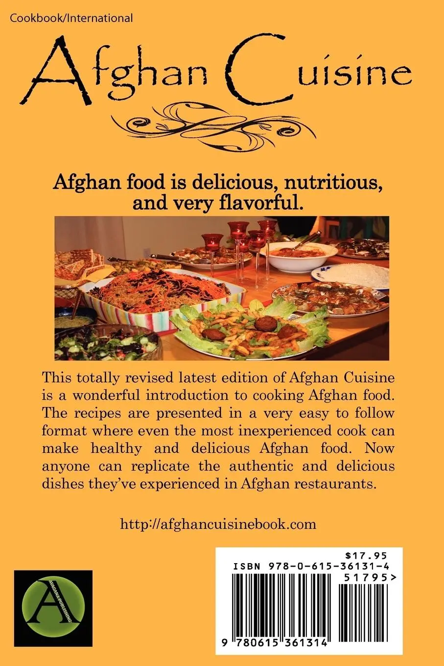Rückseite: 9780615361314 | Afghan Cuisine | Nafisa Sekandari | Taschenbuch | Englisch | 2010
