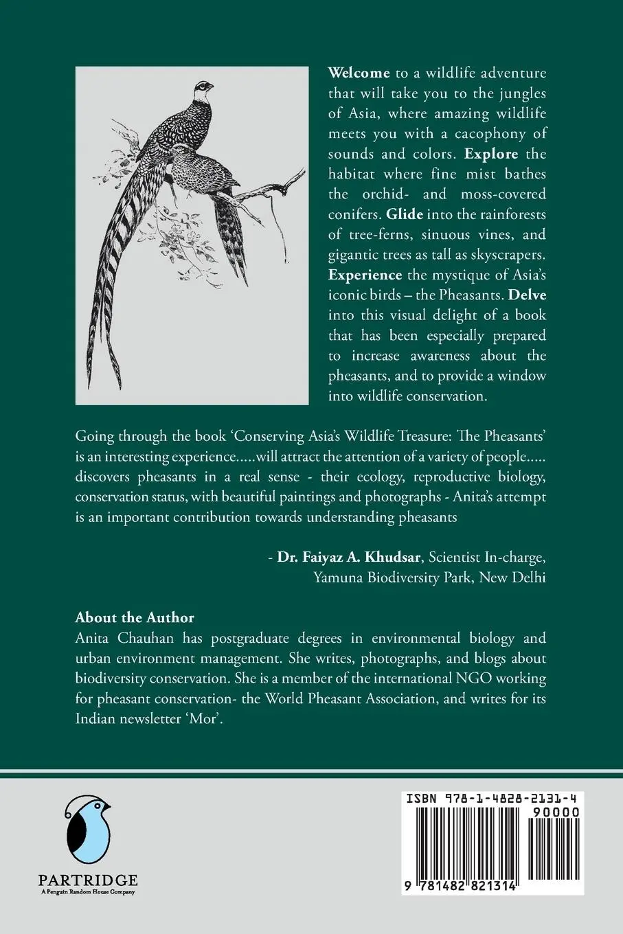 Rückseite: 9781482821314 | Conserving Asia's Wildlife Treasure | The Pheasants | Taschenbuch