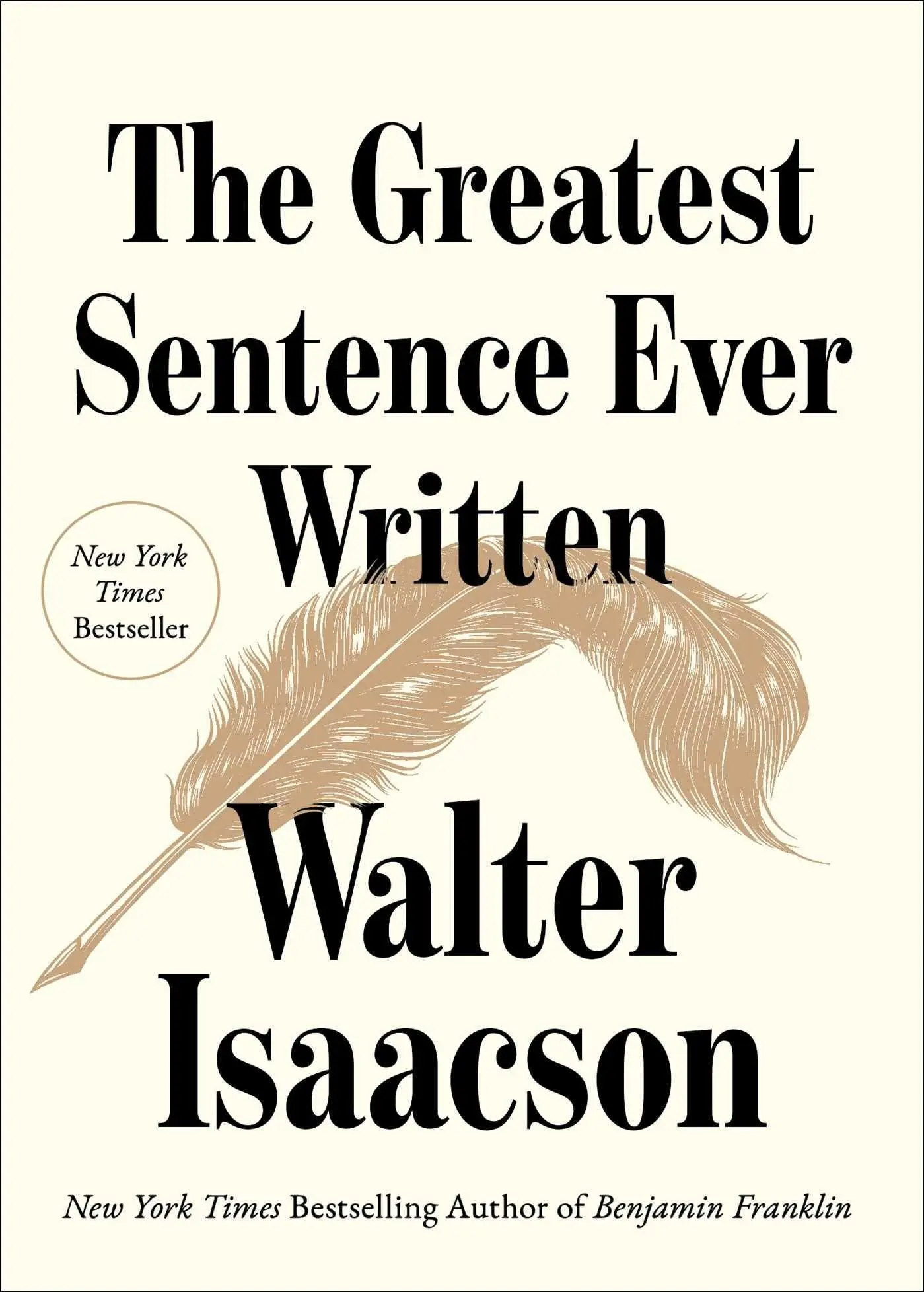 Cover: 9781982181314 | The Greatest Sentence Ever Written | Walter Isaacson | Buch | Englisch